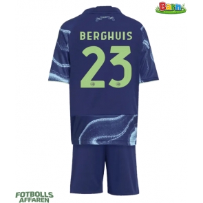 Ajax Steven Berghuis #23 Bortaställ Barn 2025-26 Kortärmad (+ Korta byxor)